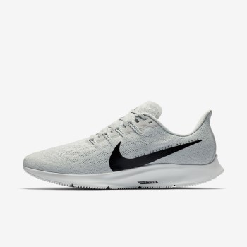 Nike Air Zoom Pegasus 36 - Férfi Futócipő - Platina/Fehér/Fekete